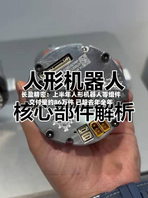 长盈精密：上半年人形机器人零组件交付量约86万件 已超去年全年-第3张图片