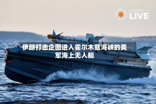 伊朗打击企图进入霍尔木兹海峡的美军海上无人艇