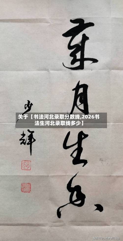 关于【书法河北录取分数线,2026书法生河北录取线多少】