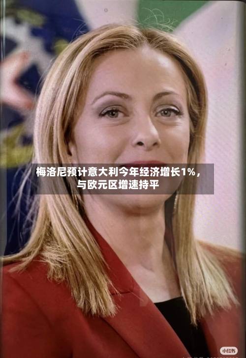 梅洛尼预计意大利今年经济增长1%，与欧元区增速持平